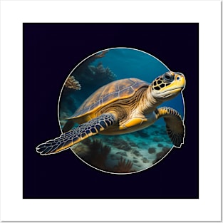 Sea Turtle Posters and Art